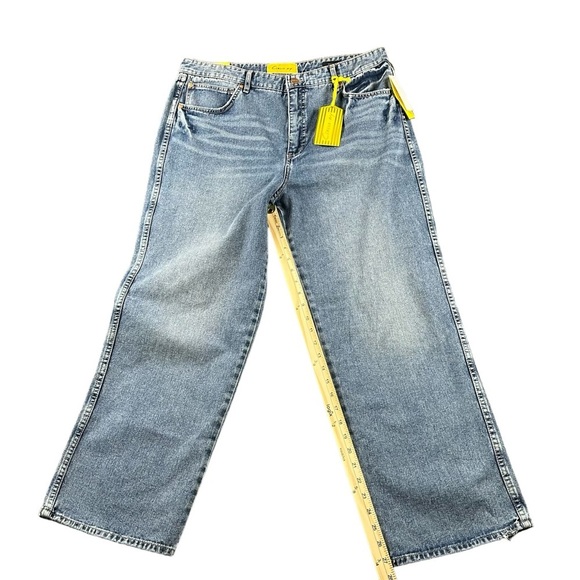 Circus NY by Sam Edelman Low Slouch Wide Leg Jeans Size 31 - Picture 11 of 11